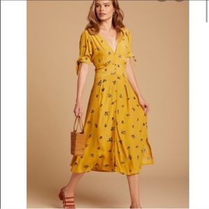Faithfull the Brand Billie midi dress